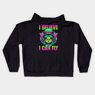 Zombi Fairy girl Kids Hoodie